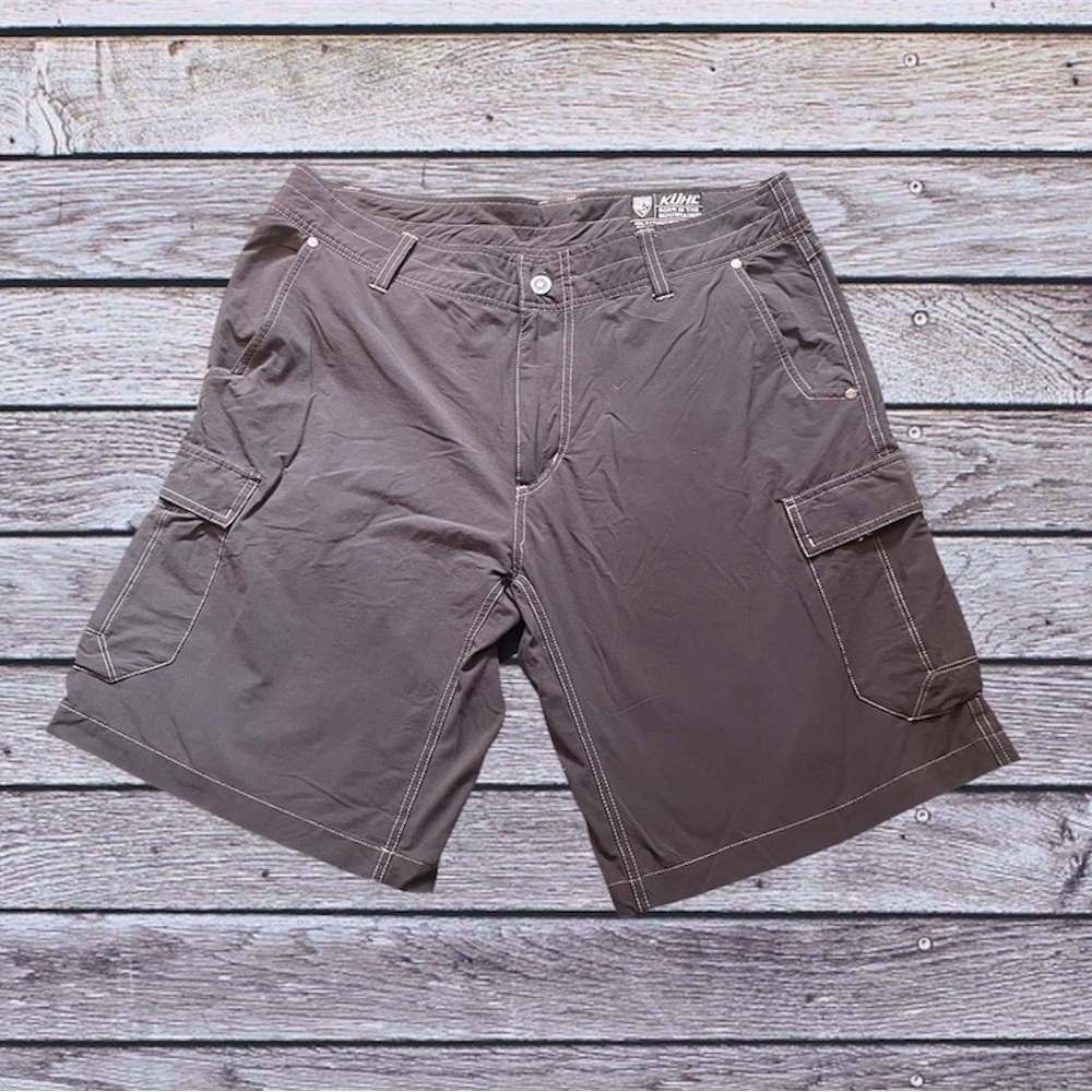 Kuhl Charcoal Cargo Shorts sz 36